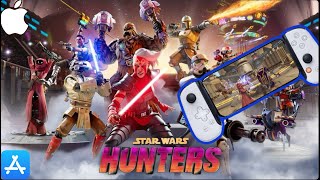 Star Wars Hunters runs AMAZING on iPhone  Backbone Gameplay [upl. by Attiuqihc747]