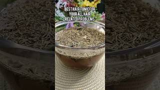 Best hair growth tonic for thick long strong hair Rosemary hair tonicrosemaryhairgrowthhaircare [upl. by Eddana]