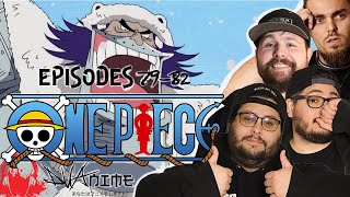 BAND REACTS ONE PIECE EP 7982 REACTION  FIRST TIME WATCHING ONE PIECE ANIME  DRUM ISLAND [upl. by Ekram39]