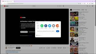 Circumventing YouTubes Adblock block through YouTube itself [upl. by Longmire79]