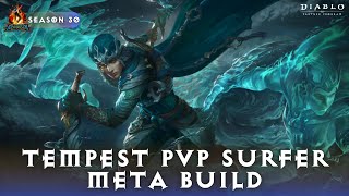 Diablo Immortal  Tempest PVP SURFER META Build Season 30 [upl. by Livy]