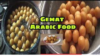 HOW TO MAKE GEMAT Arabic Food [upl. by Ecnarrot570]