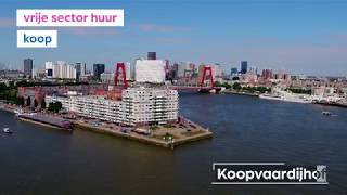 Koopvaardijhof  koopwoningen en vrije sector huur  Noordereiland Rotterdam [upl. by Hajed]