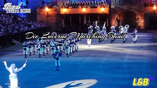 Basel Tattoo 2023  Die Lucerne Marching Band [upl. by Reisfield]