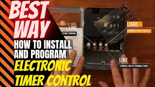 How To Install and Program an Intermatic Electronic Timer Controller [upl. by Asilehc956]