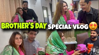 BROTHERS DAY SPECIAL  BHAIYON KO SURPRISE DIYA [upl. by Yajnas]