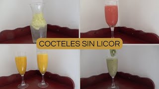 4 Cócteles Sin Alcohol Fáciles de Preparar [upl. by Marti]