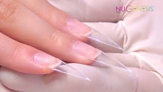 How To Apply NuGenesis Nails Tip Extensions [upl. by Ihc132]