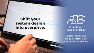 Streamline Your DSP Workflow with ControlSpace Accelerator Faster Smarter System Design [upl. by Atineb]