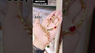 Best trending items on sale 8897703791 whatsup to order gold jewellery viralshorts viralreels [upl. by Alethea]