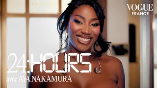 24H avec Aya Nakamura avant Vogue World Paris  Vogue France [upl. by Siriso]