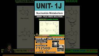 CSIR Practice Question  Unit 1 Biochemistry  Topic J  csirpreviousyearquestions [upl. by Vina]