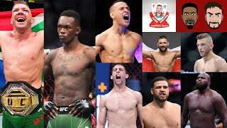 UFC 305 PREVIEW  DU PLESSIS v ADESANYA  KARAFRANCE v ERCEG  GAMROT v HOOKER  wSandersonShow [upl. by Chaunce]