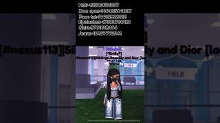 New fit for my pookies💅💅💅💅roblox shortsvideo bayside [upl. by Sixela]