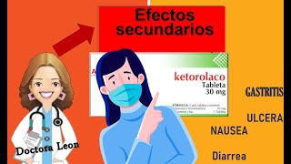 KETOROLACO tienes que VER este video antes de Administrarlo  EFECTOS SECUNDARIOS [upl. by Cost]