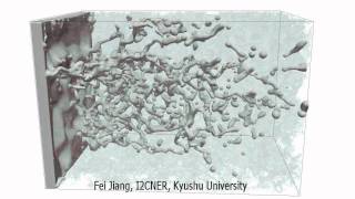 Two Phase Flow in Porous Media by LBM [upl. by Grosberg]