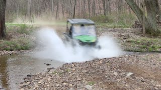 John Deere Gator Trail Riding [upl. by Acirea]