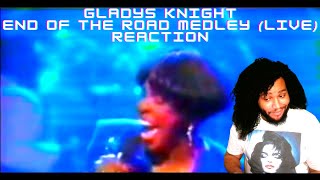 Gladys Knight End Of The Road Medley Reaction [upl. by Job]