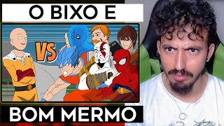 SAITAMA VS TODO MUNDO ANIMAÇÃO  Voice Makers  Leozin React [upl. by Diantha29]