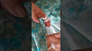 Simple and easy tassel making with help of fabric and white pearlsDiytasselspakistanfashion [upl. by Shaffert]