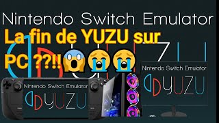 La fin de lémulateur yuzu  Plus possible de jouer sur switch sur PC 😱😭😭 [upl. by Files]