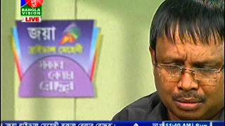 Mesbah Ahmed on Bangla Vision live 2015 latest [upl. by Nerrad]