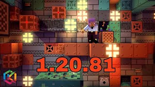 ماين كرافت 12081 نسخة اصلية  minecraft 1208101  تحميل  اخر اصدار [upl. by Kalagher553]