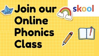 Join Our Online Phonics Class [upl. by Hoffert]