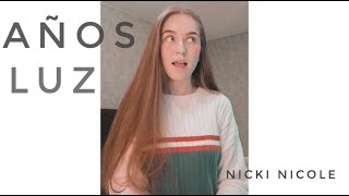 🇷🇺 Nicki Nicole –Años Luz cover by mari markova [upl. by Epner195]