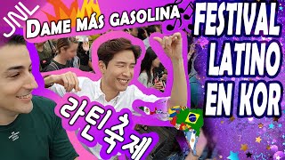 COREANO BAILANDO MÚSICA LATINA ★JUNALE★ FESTIVAL LATINOAMERICANO EN COREA  DESPACITO [upl. by Neelyar326]