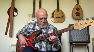 Lament Fretless Bass Solo Pete Carter [upl. by Killigrew134]