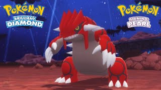 How To Catch Groudon in Pokemon Brilliant Diamond amp Shining Pearl [upl. by Lichter]