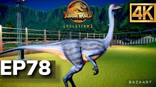 Struthiomimus  All Dinosaurs EP78 FIGHTING ROAMING EATING Jurassic World Evolution 2 4K [upl. by Ellynad]