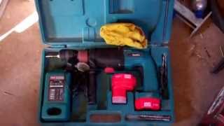 Makita 12v SDS drill overview [upl. by Ahsikat905]