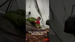 Morning coffee in my Tarptent Stratospire Li [upl. by Norre41]