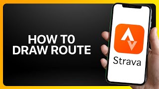 How To Draw Route On Strava Tutorial [upl. by Nasus]