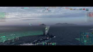 WoWs Gaede New Dawn sink those pesky subs [upl. by Danialah92]