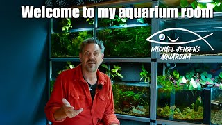 Welcome to our aquarium room  channel trailer 2024 [upl. by Yasnil]