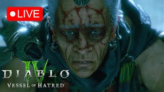 XSX Diablo IV Live P25 Vessel of Hatred Spiritborn Expert Difficulty Ending 1080p [upl. by Naejamron]