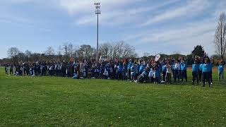 Journée mondiale de sensibilisation à l’autisme à Angoulême  le clapping de fin [upl. by Ennagrom20]