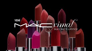 YENİ  M·A·CXIMAL SILKY MATTE LIPSTICK [upl. by Noni]