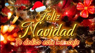 Feliz navidad 2023 El mejor mensaje de navidad para dedicar [upl. by Ansell582]