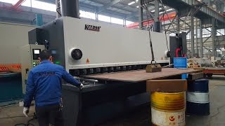 Shearcutting 25mm thicknessDA360S system From KRRASS [upl. by Narud]