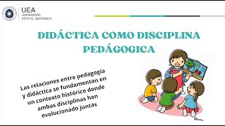 Didáctica como Disciplina Pedagógica [upl. by Chic913]