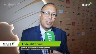 MTF 2024  Déclaration de Abdellatif Komat [upl. by Pufahl]