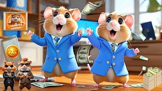 Hamster combat funny trading Song  Hamster song and Dance  Hamster combat [upl. by Arbmik]