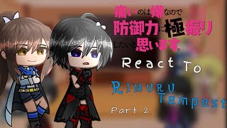 Bofuri react to Rimuru Tempest as the Secret Boss 「Part 24」 [upl. by Liemaj]