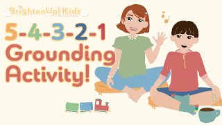 5Minute Mindful Activity Using The 54321 Grounding Technique For Kids [upl. by Osnofla]