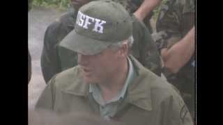 President Clinton Tours the DMZ in South Korea [upl. by Yllehs]