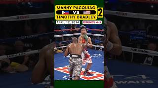 Manny Pacquiao 🇵🇭 VS 🇺🇸 Timothy Bradley 2  April 12 2014  ROUNDS 45 [upl. by Norehc]